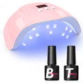 Base Coat & Top Coat with 36W Nail Lamp