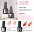 Base Coat & Top Coat with 36W Nail Lamp