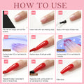 6 Colors Gel Polish with 6W Nail Lamp