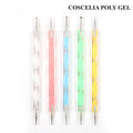 Coscelia Poly Gel 5PCS Dotting Pen For Nail Design