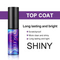 Coscelia 4 Color UV Nail Gel Set Top & Base Coat