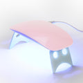 6W Mini Portable UV/LED Nail Lamp USB Cable eu