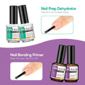 Coscelia 4pc Nail Prep Dehydrator & Nail Primer 15ml