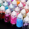 12 Colors Glitter Sequins Nail Acrylic 3D Nail Decoration